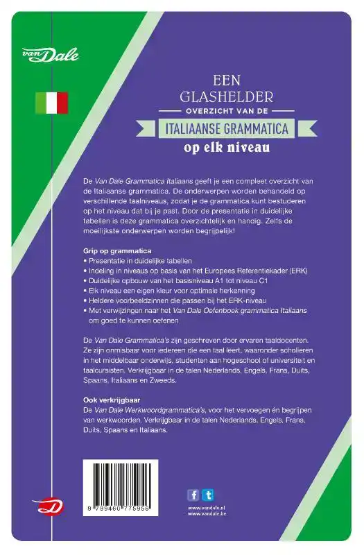 VAN DALE GRAMMATICA ITALIAANS