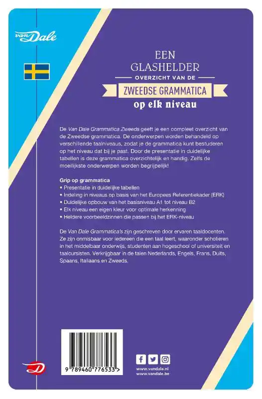 VAN DALE GRAMMATICA ZWEEDS