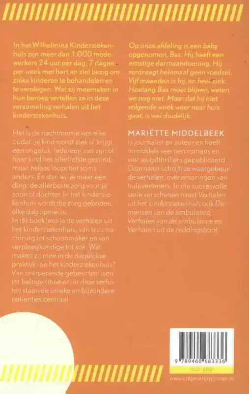 VERHALEN UIT HET KINDERZIEKENHUIS