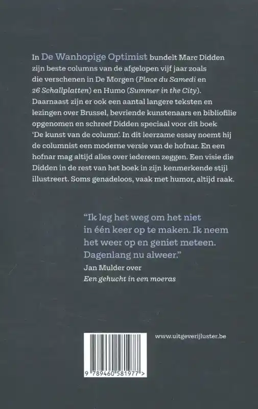 DE WANHOPIGE OPTIMIST