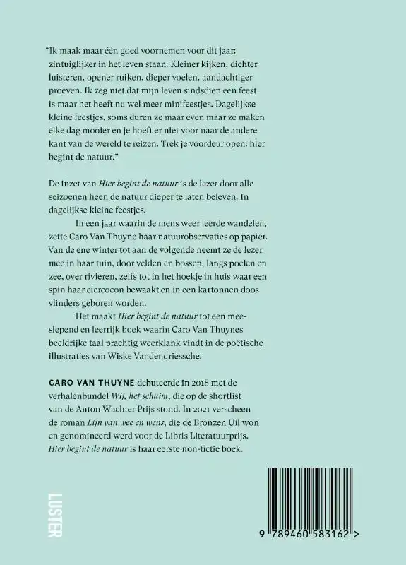 HIER BEGINT DE NATUUR