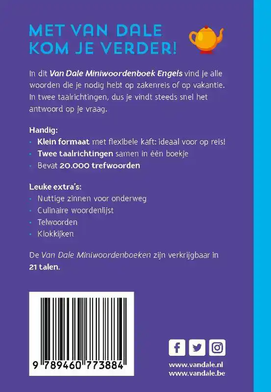 VAN DALE MINIWOORDENBOEK ENGELS