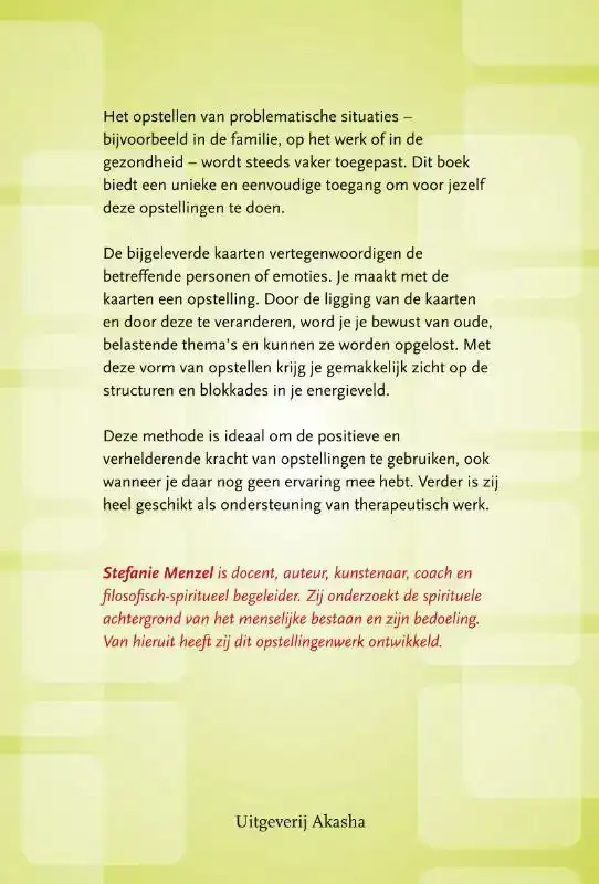 OPSTELLEN MET KAARTEN