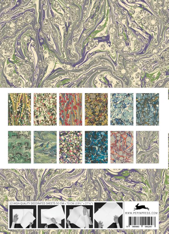 MARBLED PAPER DESIGNS