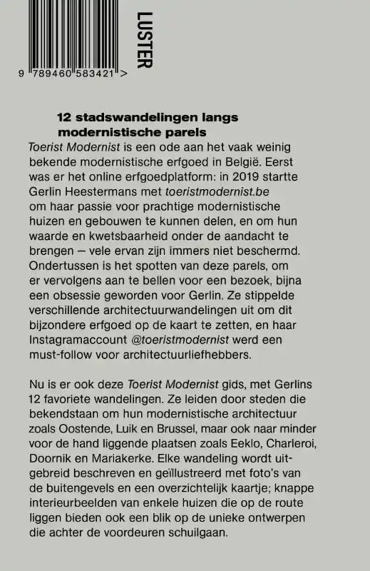 TOERIST MODERNIST