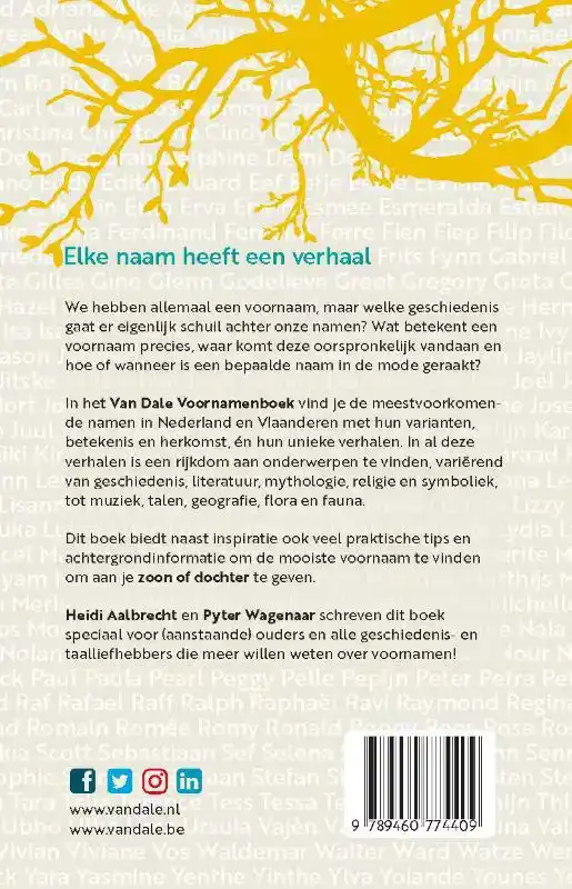 VAN DALE VOORNAMENBOEK