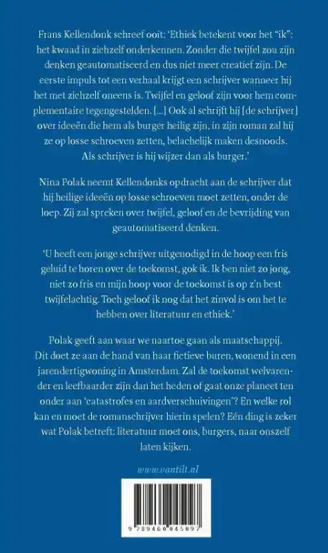 ALS SCHRIJVER WIJZER DAN ALS BURGER