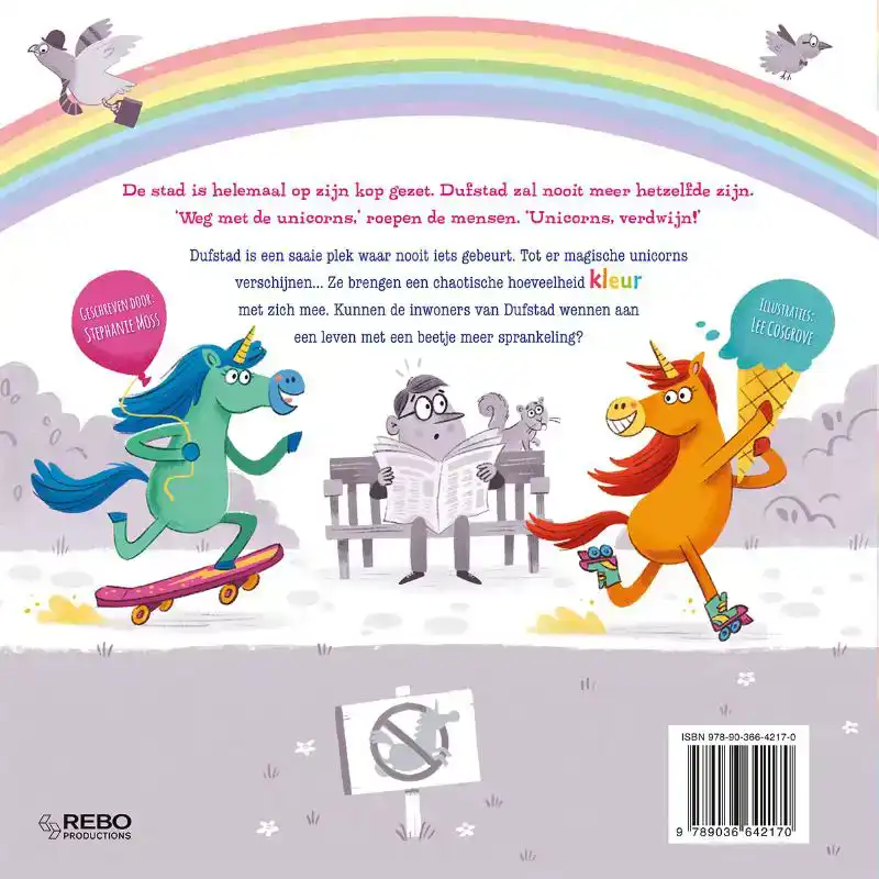 UH-OH! DAAR ZIJN DE... UNICORNS! - PRENTENBOEK PADDED