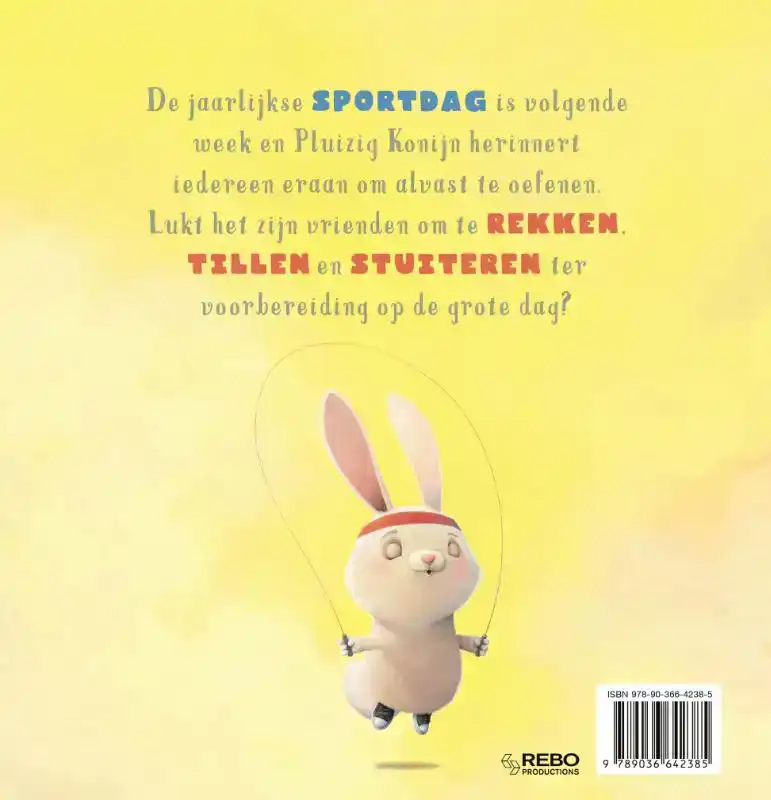 WAT HET PLUIZIGE KONIJN ZEI TEGEN DE LUIE LAMA