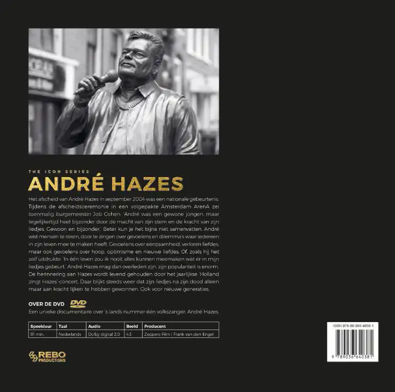 ANDRE HAZES - THE ICON SERIES MET DVD