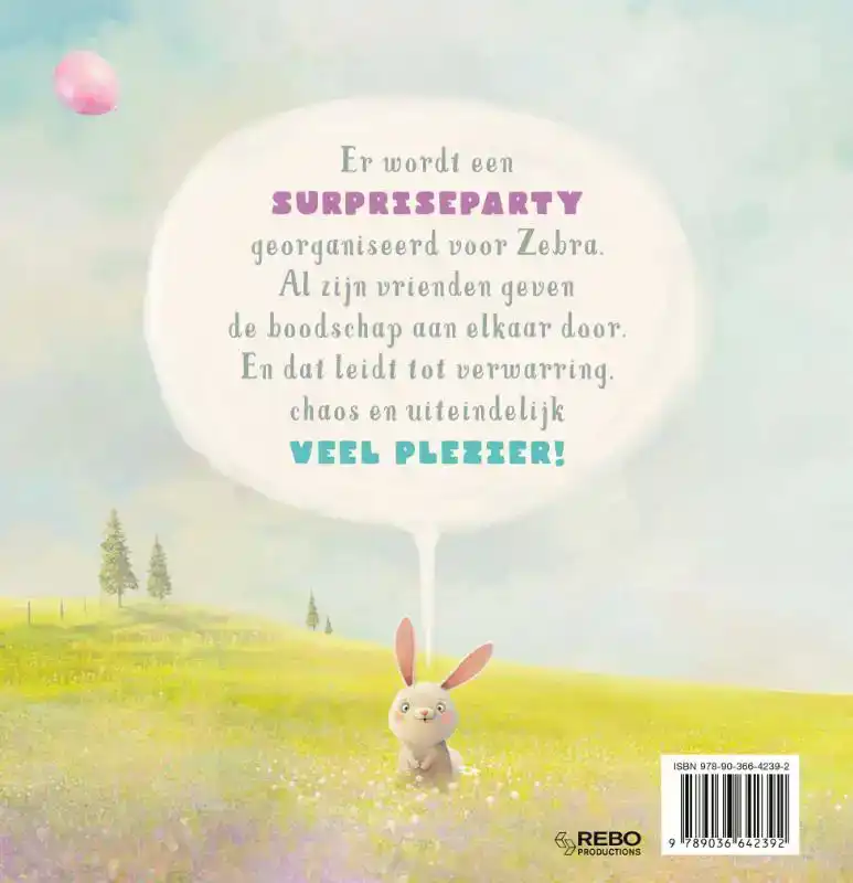 WAT HET PLUIZIGE KONIJN ZEI TEGEN DE BROMMENDE BEER