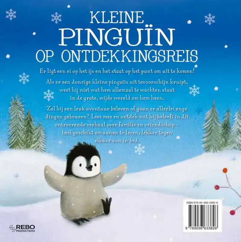 KLEINE PINGUIN OP ONTDEKKINGSREIS