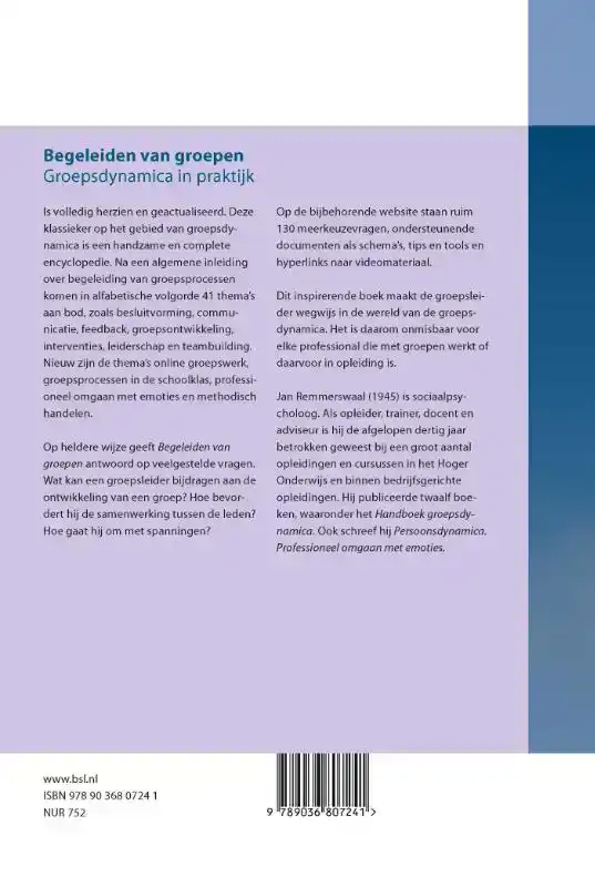 BEGELEIDEN VAN GROEPEN