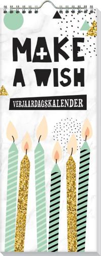 KAARSEN VERJAARDAGSKALENDER /5X7.95 - FSC MIX CREDIT