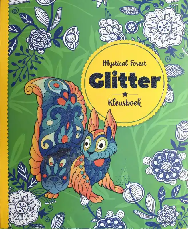 KLEURBOEK INTERSTAT GLITTER MYSTICAL