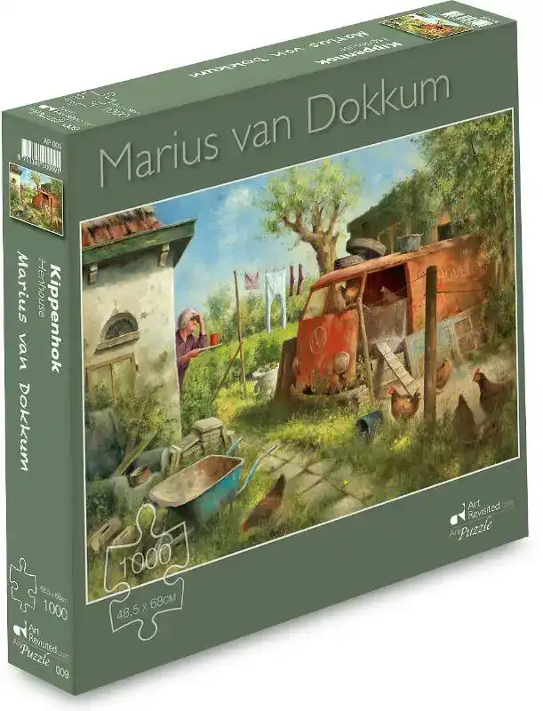 KIPPENHOK - PUZZEL 1000 STUKJES