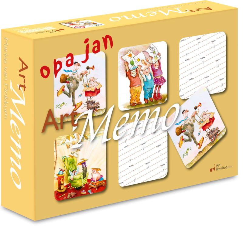 OPA JAN ART MEMO SPEL 24 SETS