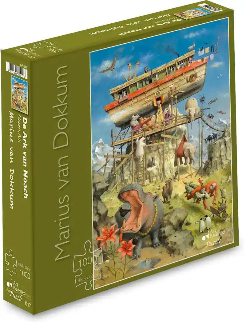 DE ARK VAN NOACH - MARIUS VAN DOKKUM (1000) ART REVISITED