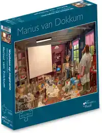 MARIUS VAN DOKKUM - WACHTEN OP INSPIRATIE - PUZZEL 1000 STU