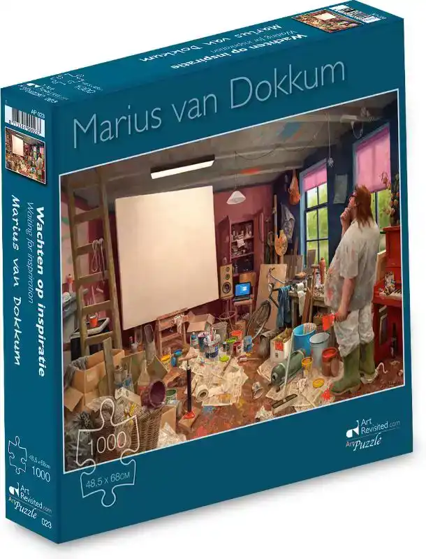 MARIUS VAN DOKKUM - WACHTEN OP INSPIRATIE - PUZZEL 1000 STU