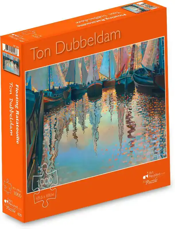 TON DUBBELDAM - FLOATING RATATOUILLE - PUZZEL 1000 STUKJES