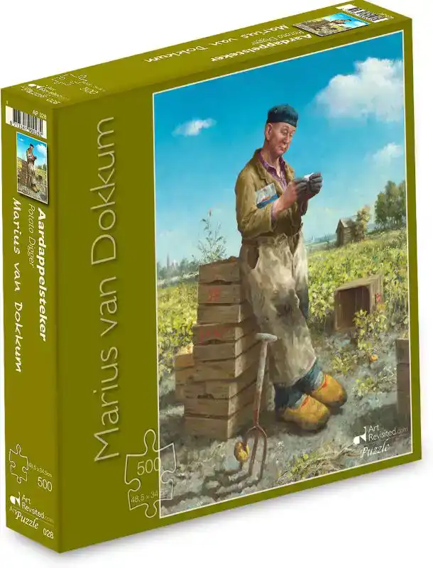 MARIUS VAN DOKKUM - AARDAPPELSTEKER - PUZZEL 500 STUKJES