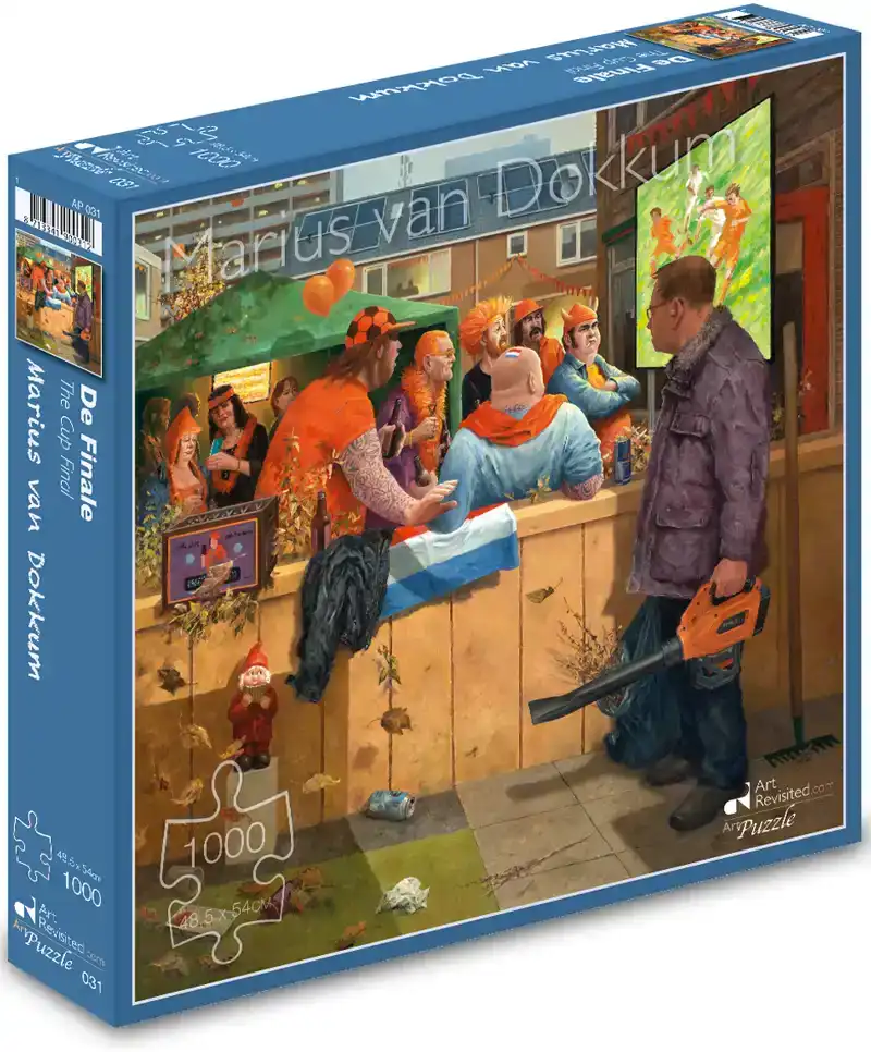 MARIUS VAN DOKKUM - DE FINALE - PUZZEL 1000 STUKJES ART REVISITED