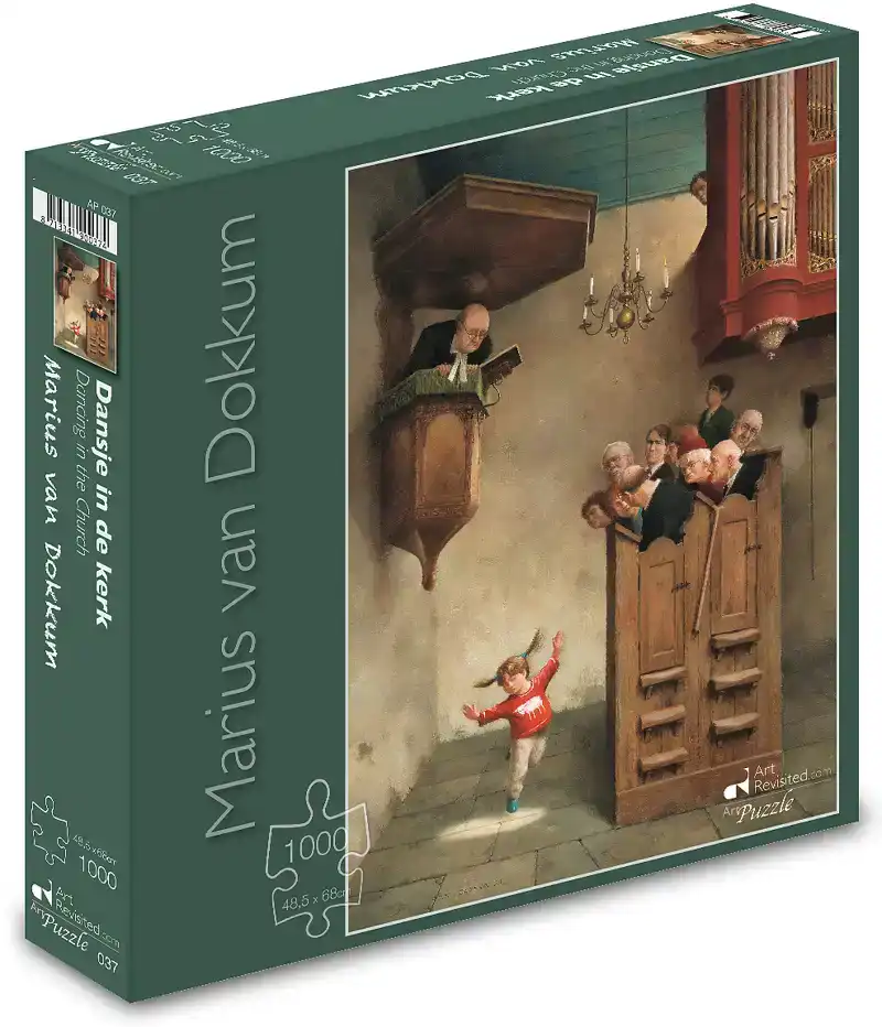 DANSJE IN DE KERK - MARIUS VAN DOKKUM (1000)