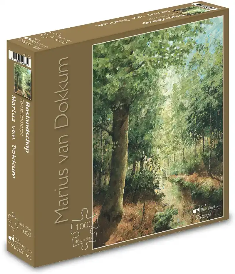 BOSLANDSCHAP - MARIUS VAN DOKKUM (1000)