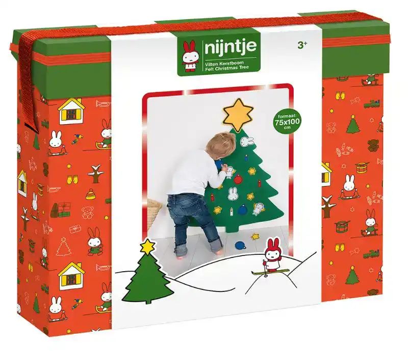 NIJNTJE KERSTBOOM VILT BAMBOLINO TOYS