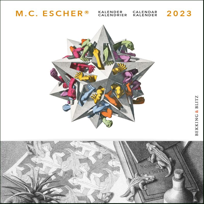 M.C. ESCHER MINI MAANDKALENDER 2023