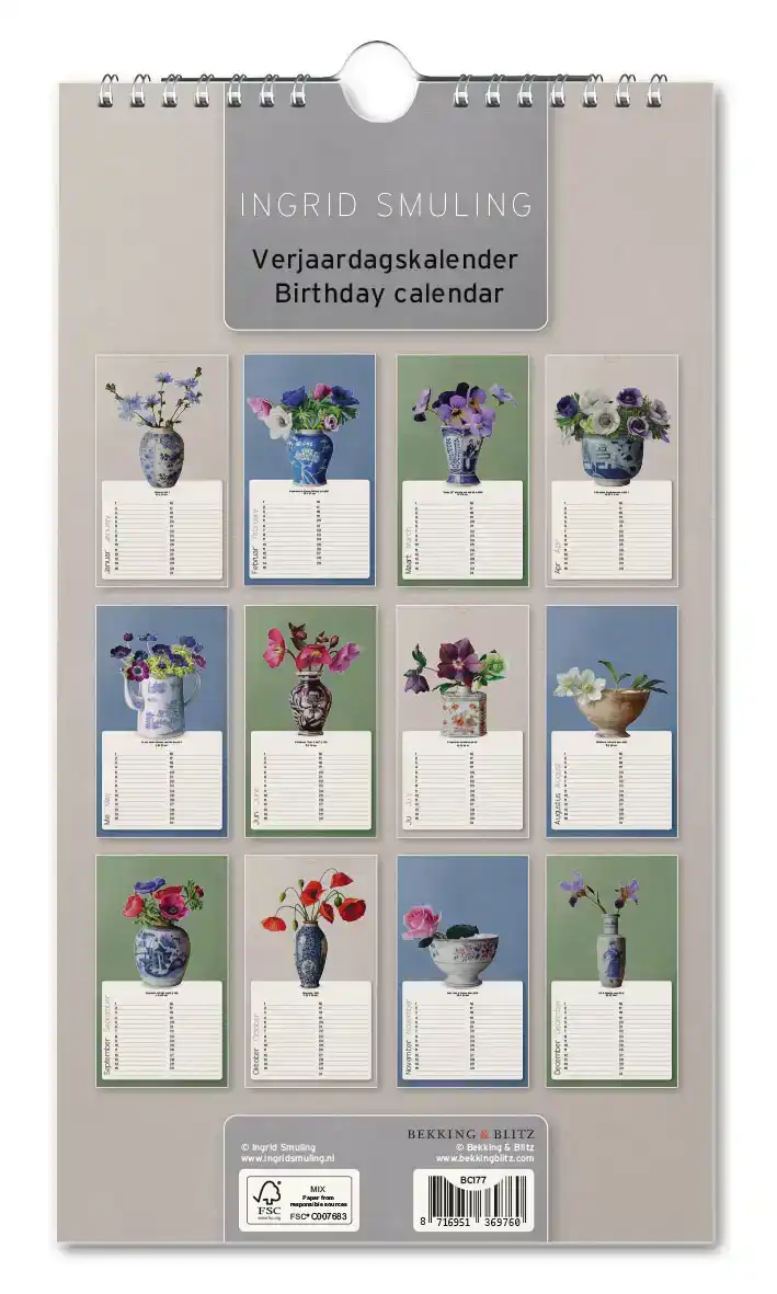 VERJAARDAGSKALENDER: INGRID SMULING