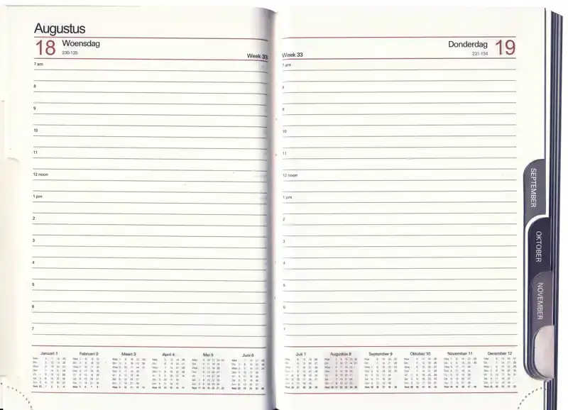 COMBI AGENDA A5 DAG 2026