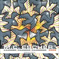M.C. ESCHER MAANDKALENDER 2026