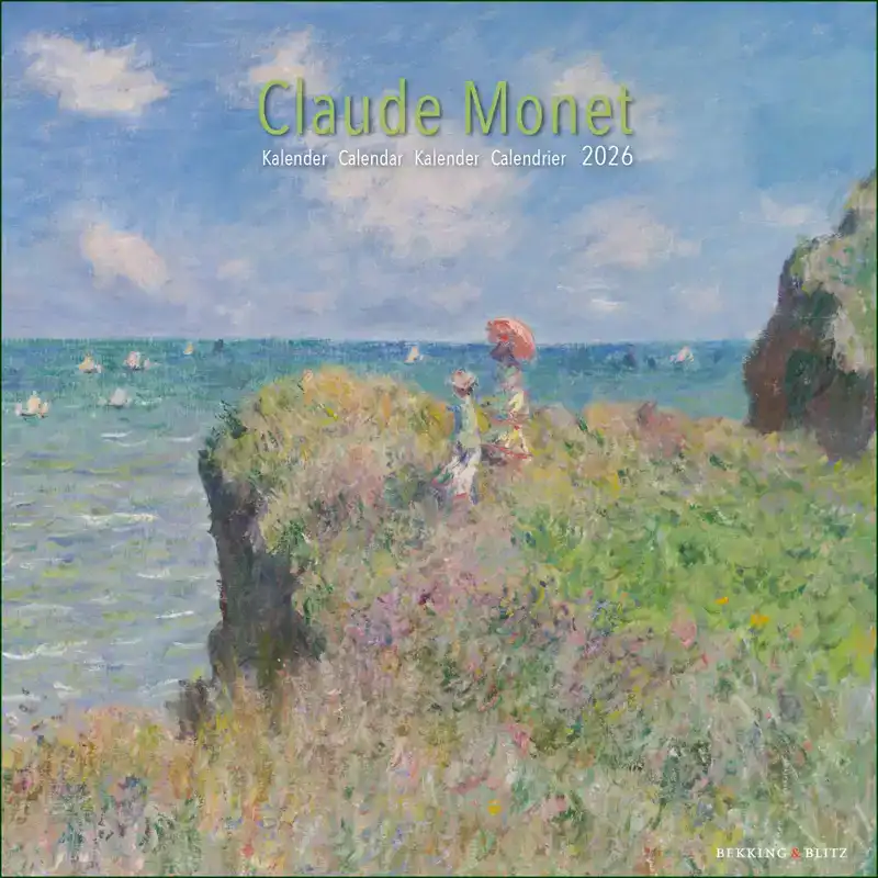 CLAUDE MONET MAANDKALENDER 2026