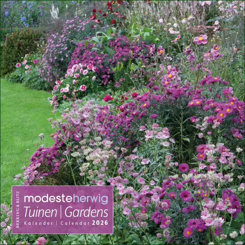 TUINEN - GARDENS, MODESTE HERWIG MAANDKALENDER 2026