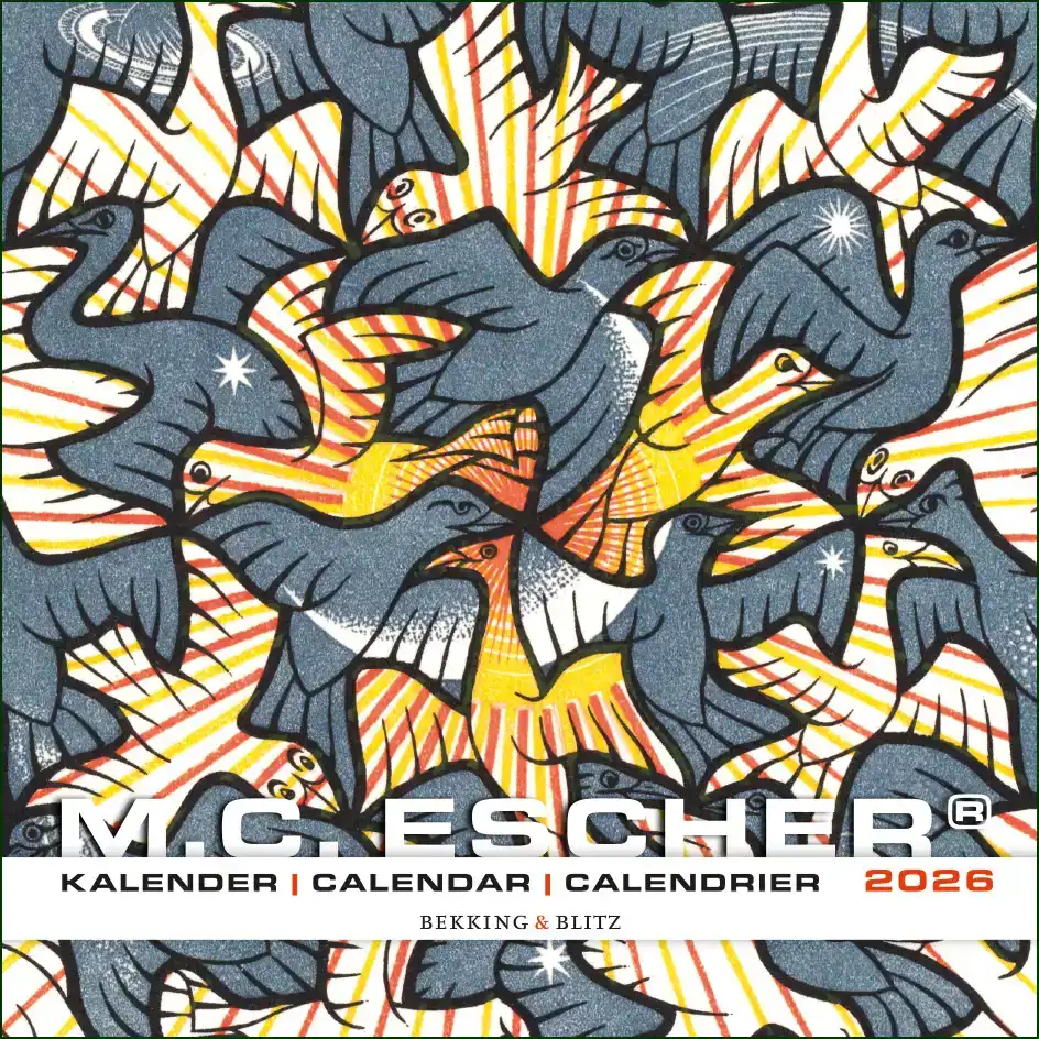 M.C. ESCHER MINI MAANDKALENDER 2026