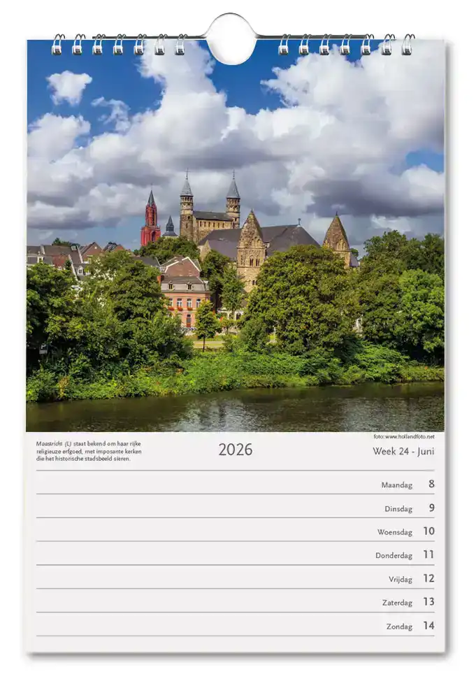 HOLLAND WEEKKALENDER 2026