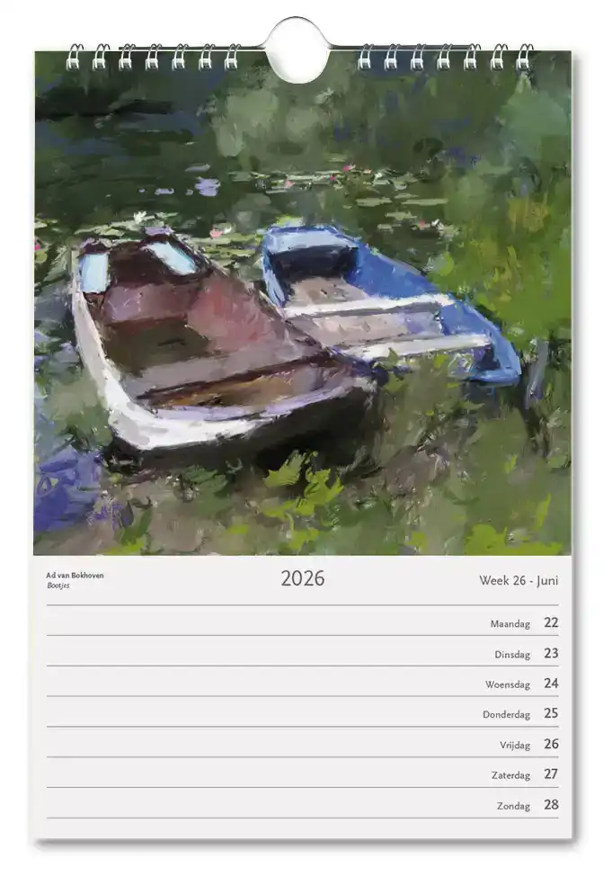 KUNST WEEKKALENDER 2026
