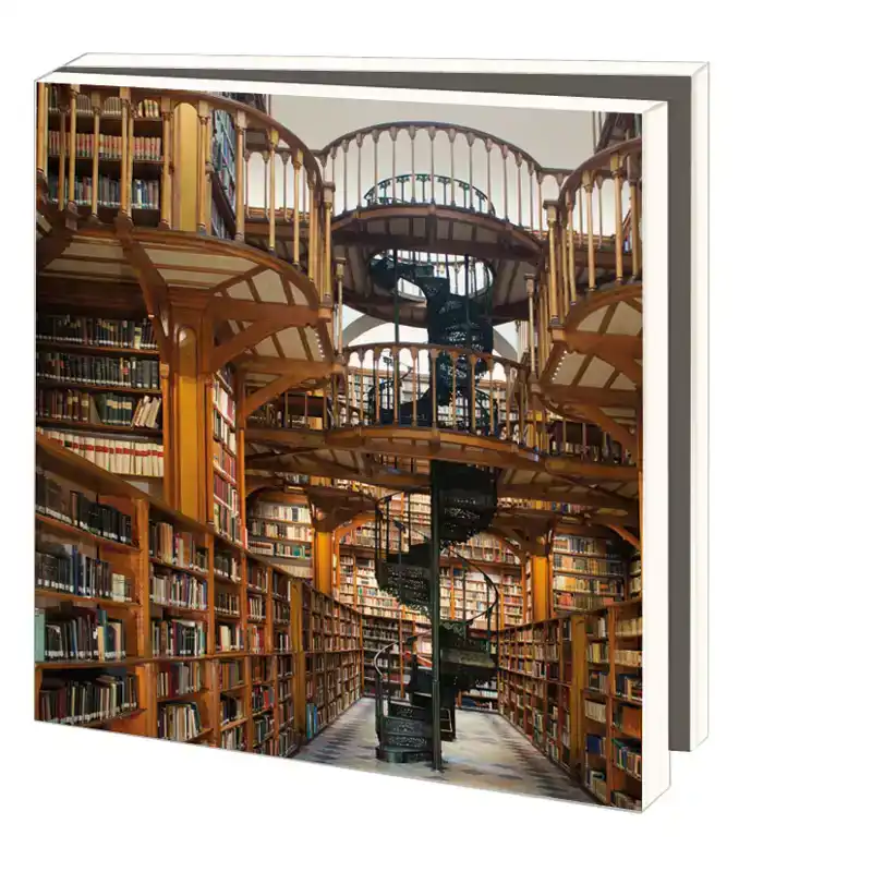 KAARTENMAPJE BOEKEN KLOOSTERBIBLIOTHEEK
