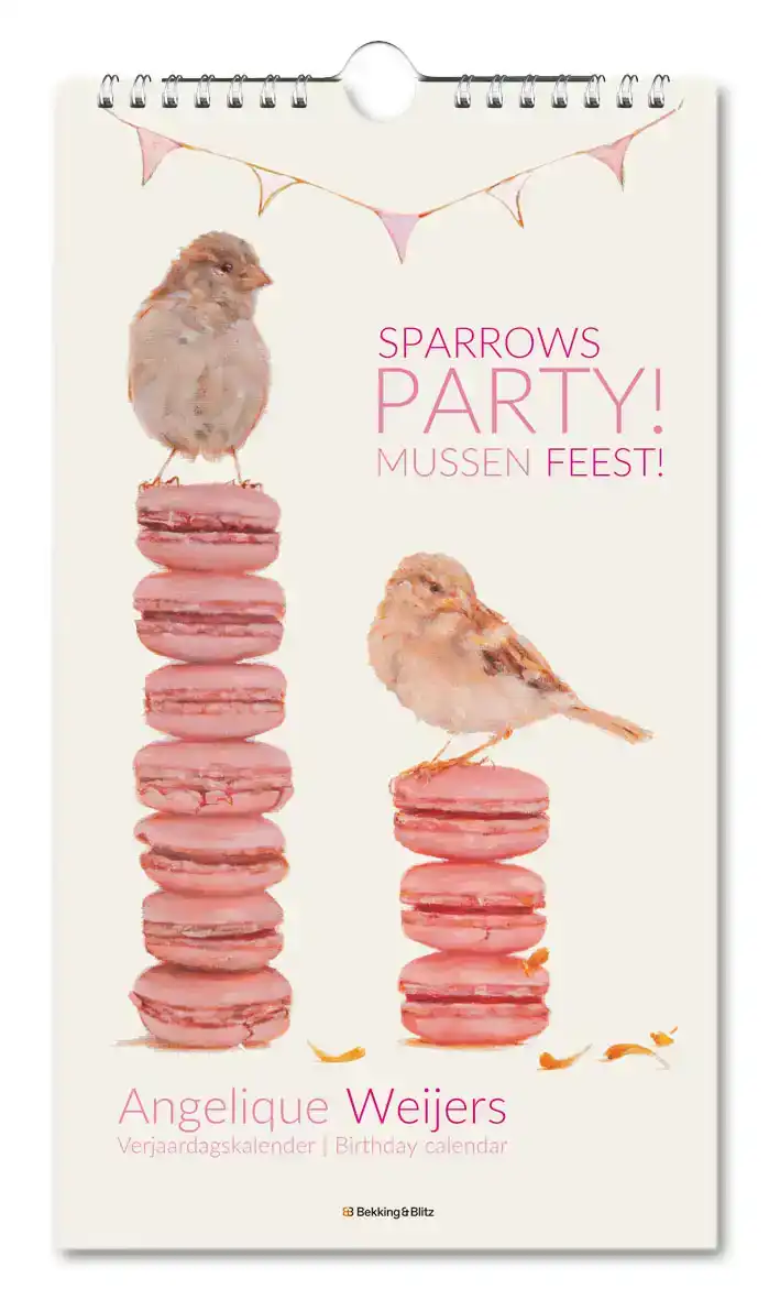 VERJAARDAGSKALENDER: SPARROWS PARTY, ANGELIQUE WEIJERS