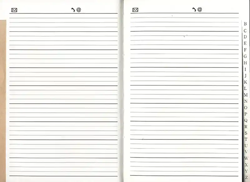ADRESBOEK: COMBI ADDRESSBOOK A5