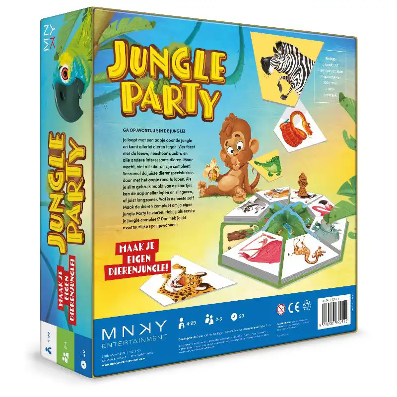 JUNGLE PARTY - BORDSPEL