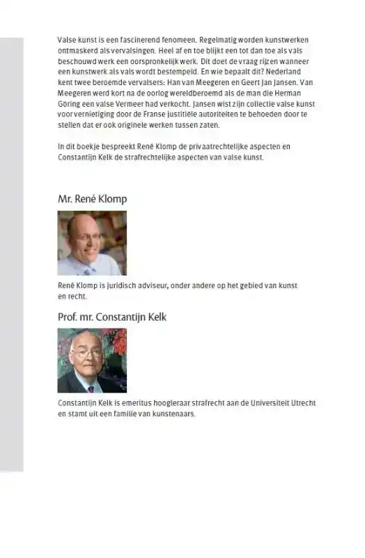 VALSE KUNST EN RECHT