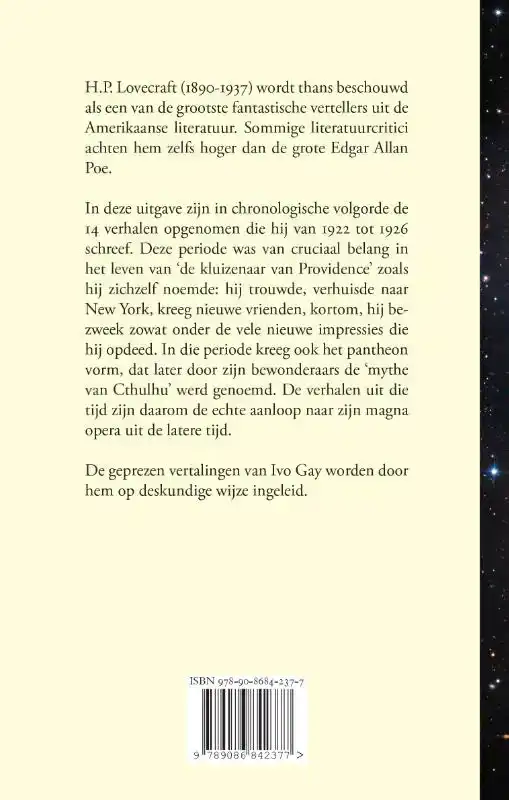 FANTASTISCHE VERHALEN 1922-1926