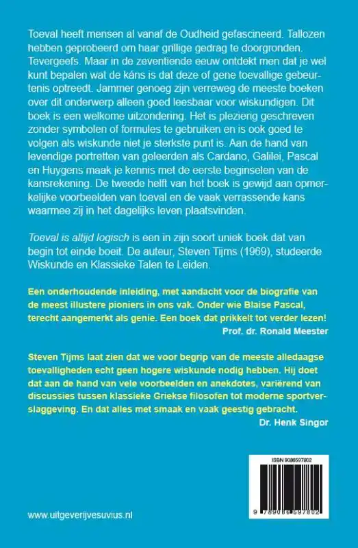TOEVAL IS ALTIJD LOGISCH
