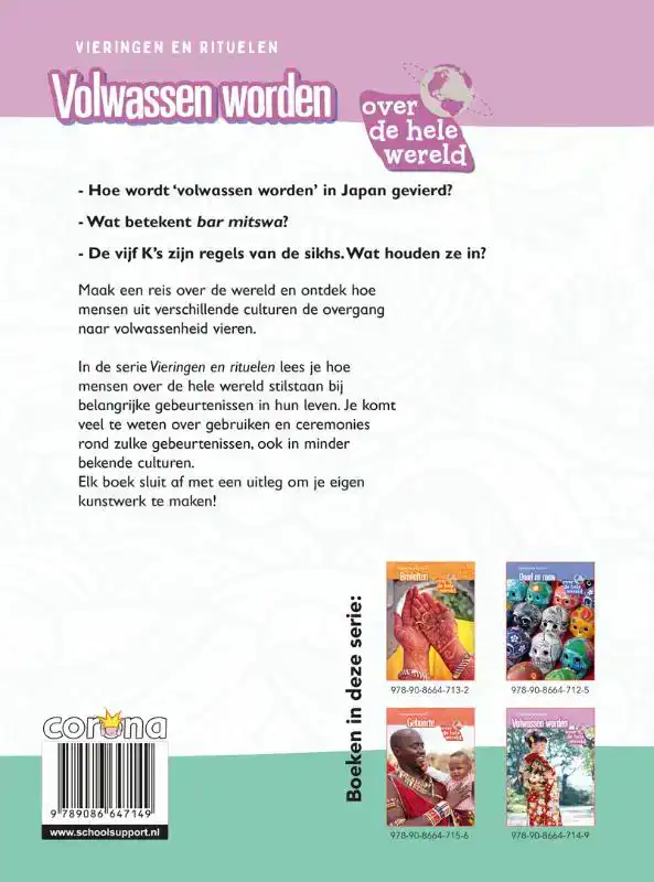 VOLWASSEN WORDEN OVER DE HELE WERELD