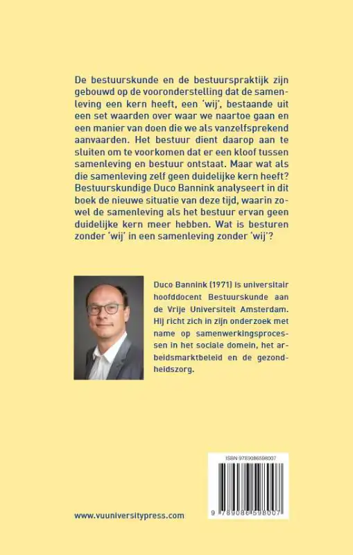 BESTUREN ZONDER WIJ
