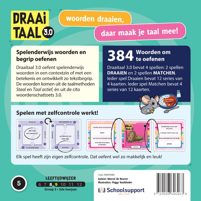 DRAAITAAL 3.0 GROEP 5 (4-DELIG)