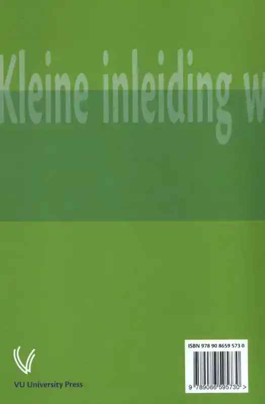KLEINE INLEIDING WETENSCHAPSFILOSOFIE